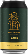 Tall Timbers Lager 375ml